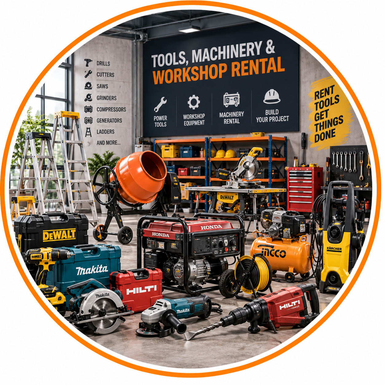 Tools, Machinery & Workshop