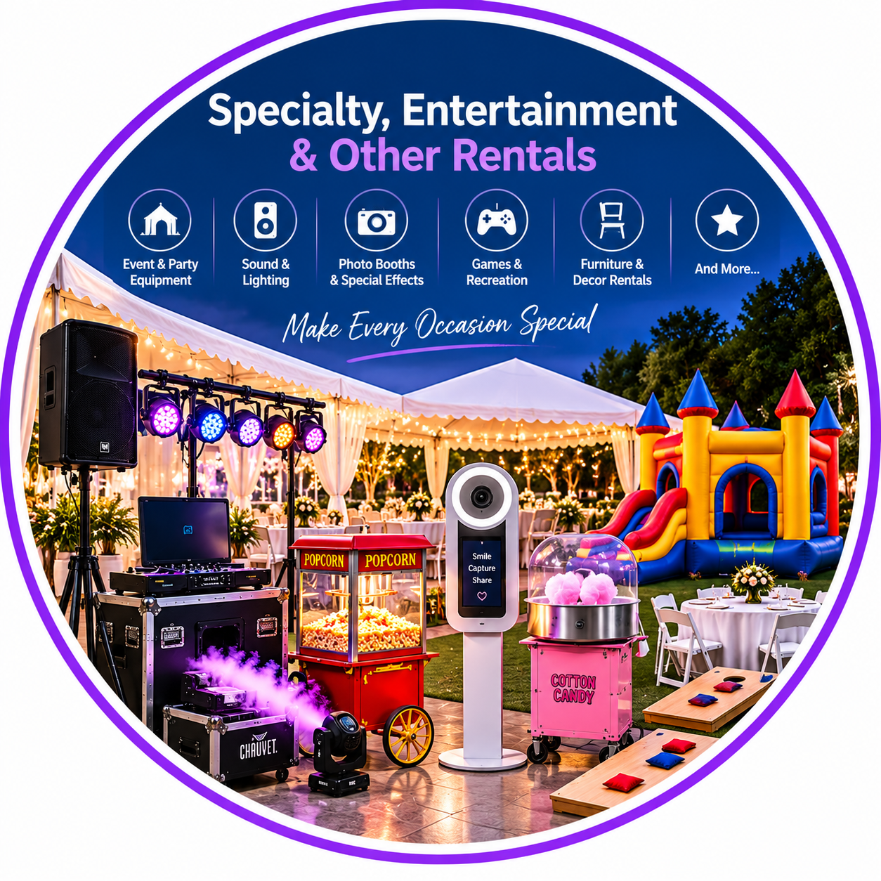 Specialty, Entertainment & Other